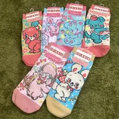 SWIMMER キャラクター柄ソックス 6足セットのサムネイル