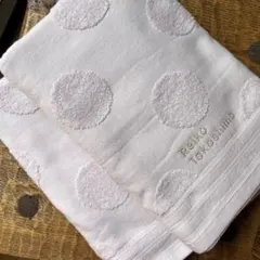 バスタオル　２枚　淡いピンク　水玉 新生活