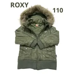 【110】ROXY ロキシー ファー付 ジャケット