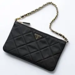 ＊PRADA＊Re-Nylon×サフィアーノレザー製ハンドバッグ