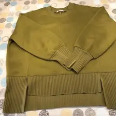 Hush Puppies オリーブグリーン トレーナー Mサイズ