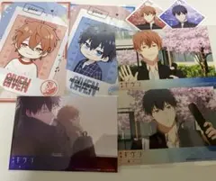 ギヴン　ノイタミナ　ノイタミナカフェ　ブロマイド　佐藤真冬　上ノ山立夏　セット