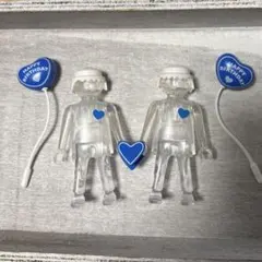 新品プレイモービル 50周年クリアモビ２個