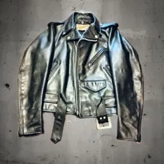 ショット SCHOTT 618 ダブルライダース ブラック 34