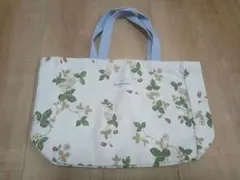 WEDGWOOD ストロベリーフラワートートバッグ