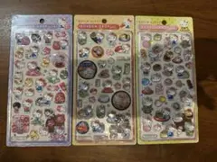 正規品和柄ハローキティ ボンボンドロップシール 3種セット