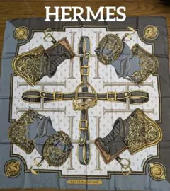 HERMES FR-hermes carre 90 plisse brazil - メルカリ