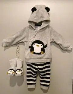 【タグ付き未使用】H&Mベビー ペンギンセット
