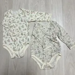 バースデイ ベビーロンパース肌着 長袖 70cm まとめ売り