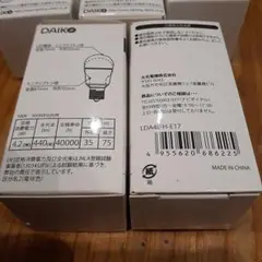 DAIKO LED電球 LDA4L-H-E17 5個セット