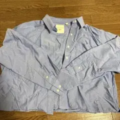 UNIQLO JW ANDERSON 長袖シャツ ブルー Lサイズのサムネイル