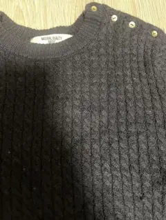 NATURAL BEAUTY BASIC ダークネイビー セーター