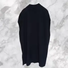 UNDICI NOVE【F】ノースリーブニット モックネック 伸縮良　ブラック