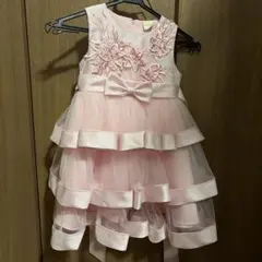 ange coco キッズドレス ピンク 110cm