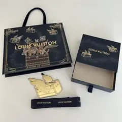 ルイヴィトン　2025 クリスマスホリデー　ラッピング　箱&紙袋