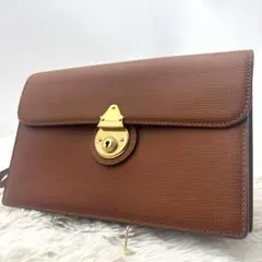 [極美品]BURBERRYS バーバリー　クラッチバッグ　セカンドバッグ　鍵付き