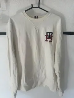 TOMMY HILFIGER アイボリー トレーナー M