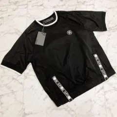 新品　G/FORE ジーフォア ゴルフ　半袖トップス　ブルー　Ｌ 新品未使用 ゴルフ G/FORE ジーフォア レディース 半袖 トップス