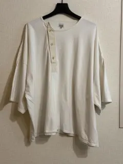 AOZORA BLUE HEAVEN ヘンリーネックTシャツ サイズ3のサムネイル