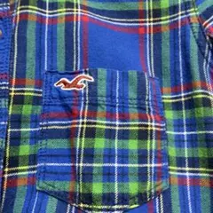 Hollister チェック柄 長袖シャツ Sサイズ