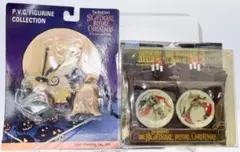 ナイトメア・ビフォア・クリスマス PVCフィギュアとミニ・プレートセット