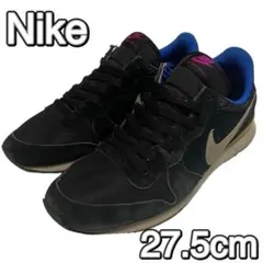 Nike INTERNATIONALIST LEATHER 黒青 27.5cm