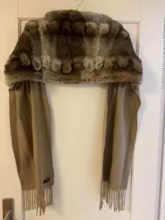 【連休限定価格】ユナイテッドアローズ　ファーマフラー