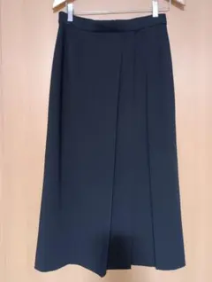 ユニクロ サイドプリーツナロースカートL