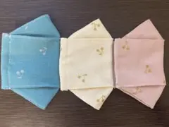 ハンドメイド　幼児インナーマスク　大臣