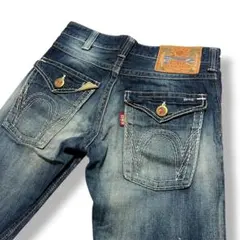 エドウィン BT5012 ブルートリップ ダメージ/ペイント加工 ブーツカット