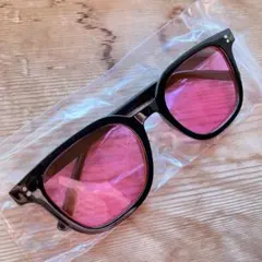カラーサングラス ピンク