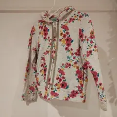 hakka kids 花柄パーカー 130サイズ