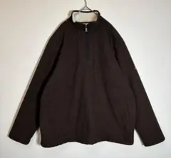 ORVIS オルビス　無地　ボア　ハーフジップ　フリースジャケット