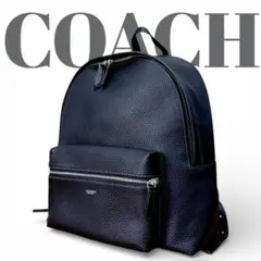 ✨未使用品✨ COACH コーチ バックパック リュックサック 大容量 レザー