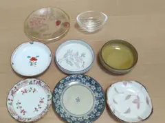食器セット 8点 ガラス 陶器
