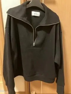 今期新作　新品未使用　AUG ハーフジップ　スウェット