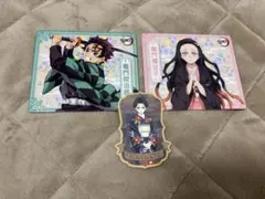 鬼滅の刃 マグネットコレクション2種セット+ステッカー 竈門炭治郎 禰豆子 珠世