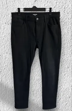 ❗️良品❗️グローバルワーク　モーションテック　スキニー　ウォーム　ブラック