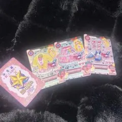アイカツカード 3枚セット ＋ 学生証
