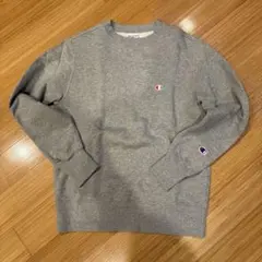 Champion グレー クルーネック トレーナー S レディース