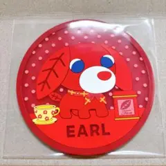 クリアラバーコースター　お茶犬　アール