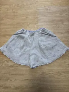 チェック柄フリルスカート 140