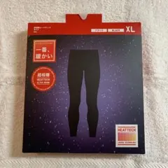 UNIQLO メンズ　超極暖ヒートテックタイツ　XL ブラック