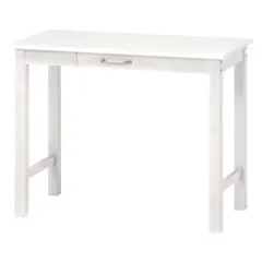 chon様専用】IKEA MALM マルム ホワイト ガラス天板 デスク 机 - メルカリ