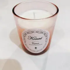 アロマキャンドルジャー　キャンドル　天然　大豆　ローズ　アロマキャンドル