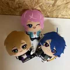 ヒプノシスマイク ヒプマイ ちびぐるみ 飴村乱数 夢野幻太郎 有栖川帝　3種