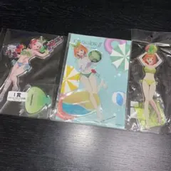 五等分の花嫁　アクリルスタンド　中野四葉　水着セット