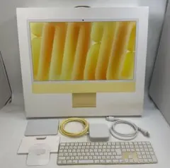 Apple iMac M4 32G/2TB 24インチ イエローA3137 - メルカリ
