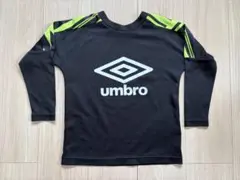 umbro サッカー　ジュニア 長袖シャツ 120cm 黒