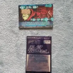 呪術廻戦　カードチョコスナックのカード　5　新品